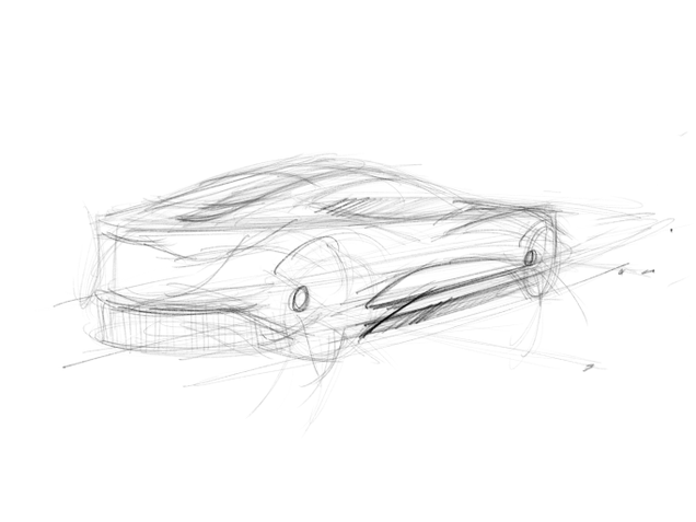 Illustration for article titled Meet the 'Scribbling Vicar,' the Priest Who Serves as Aston Martin’s In-House Artist